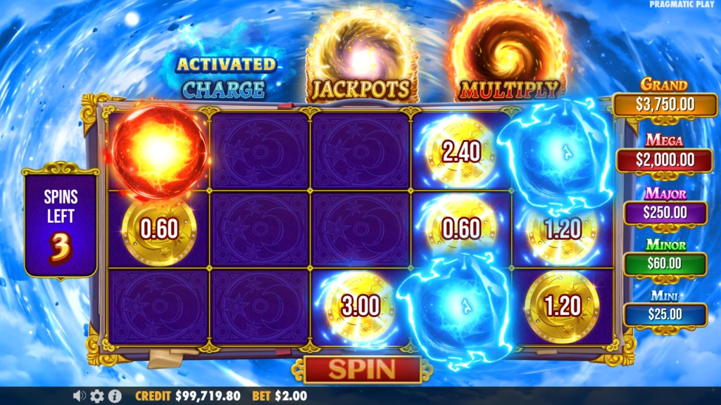 Spellmaster - Respin Feature